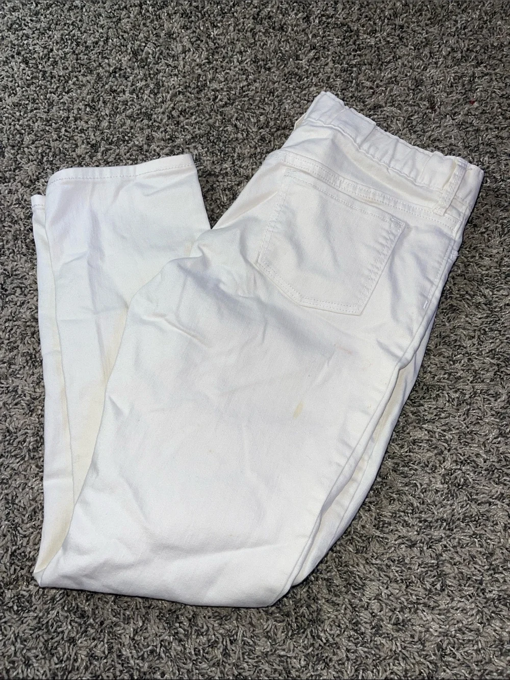 Girls Old Navy white jeans size 16 kids